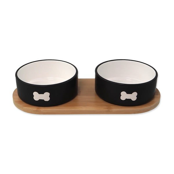 Set boluri cu suport pentru câini din ceramică ø 13 cm Dog Fantasy – Plaček Pet Products