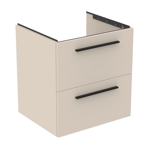 Dulap sub chiuvetă crem suspendat 60x63 cm i.Life B – Ideal Standard-image-2