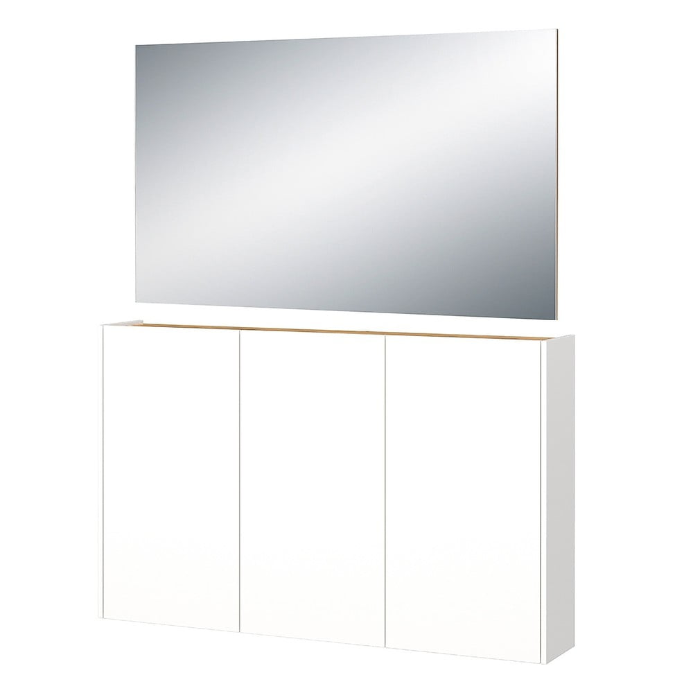 Set pentru hol alb cu aspect de lemn de stejar Libbiano – Germania