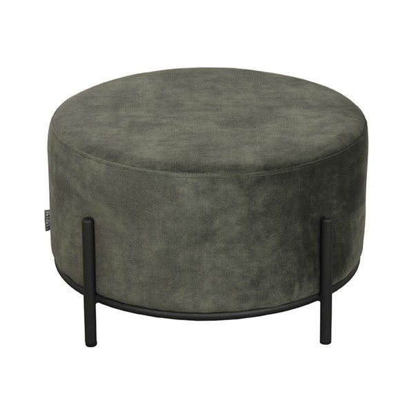 Taburet kaki cu tapițerie din catifea Troy – LABEL51-image-3