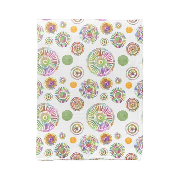 Pătură pentru copii albă din muselină 75x100 cm Maya – Mijolnir