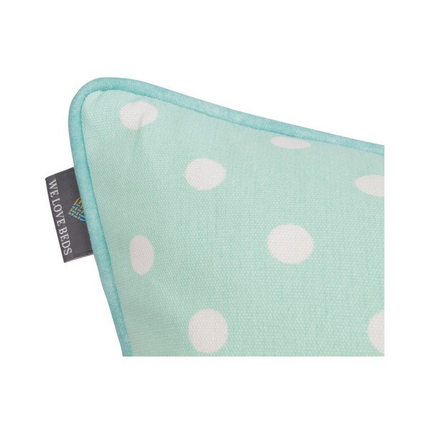 Față de pernă WeLoveBeds Dots, 40 x 60 cm, verde mentă-image-4