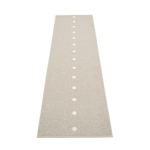 Covor tip traversă pentru interior și exterior bej/crem 70x280 cm Peg Linen Vanilla – Pappelina