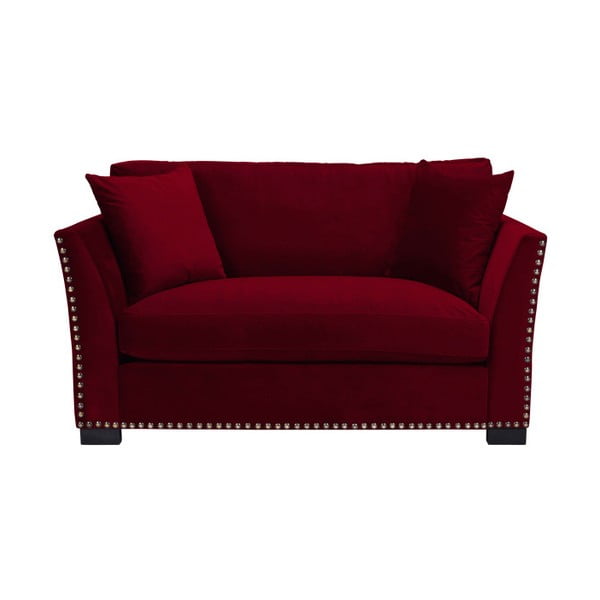 Canapea cu 2 locuri The Classic Living Pierre, roșu