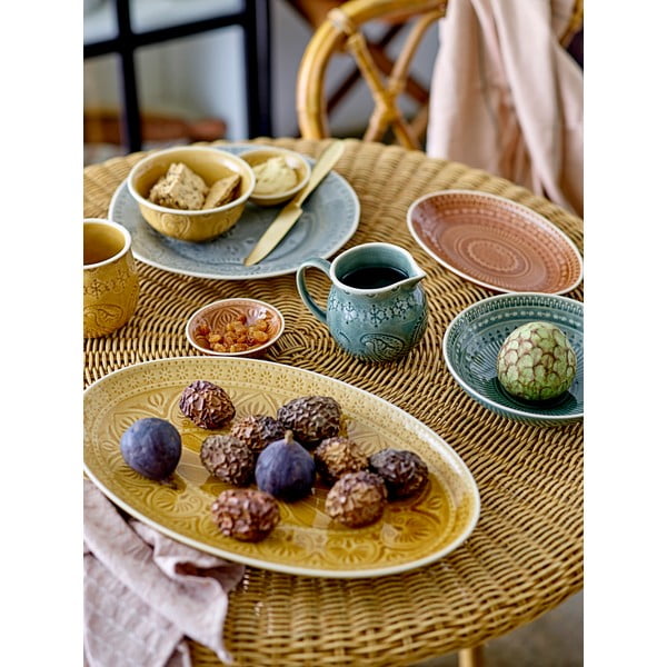 Bol din gresie ceramică Bloomingville Rani, ø 18 cm, verde-image-1