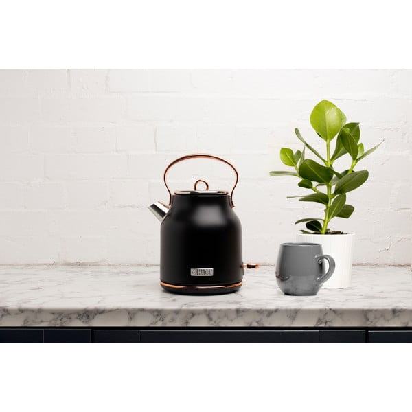 Ceainic electric negru 1.7 l Heritage - Haden-image-1
