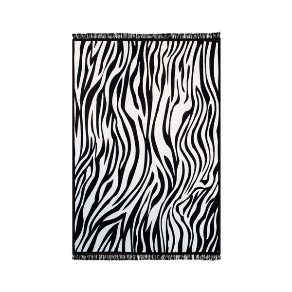 Covor lavabil cu 2 fețe Kate Louise Zebra, 80 x 150 cm-image-2