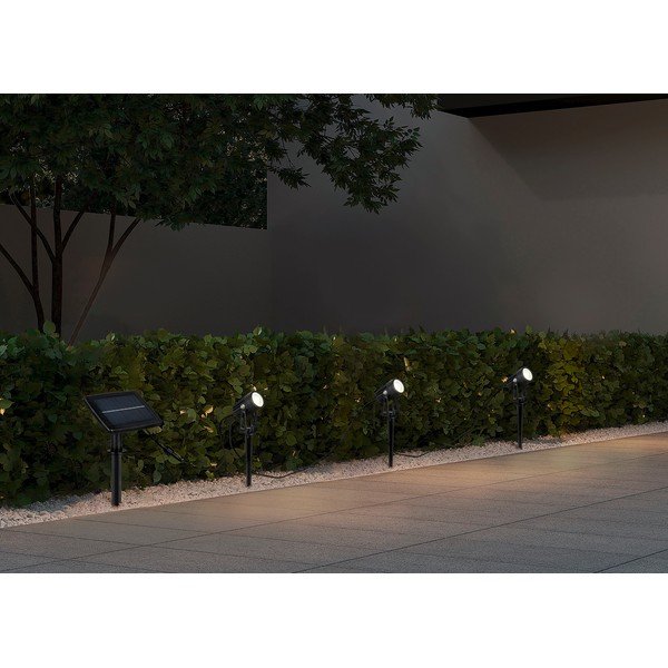 Corp de iluminat pentru exterior LED tip țepușă, de sol solar Obidos – Trio-image-1