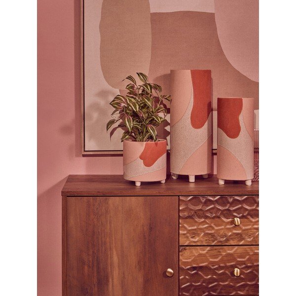 Comodă în culoare naturală închisă 114x70x39 cm Frida – Premier Housewares-image-4