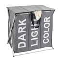 Coş de rufe Wenko Trio, 118 l, gri închis