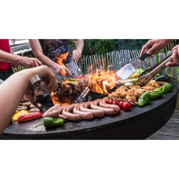 Vatră / grătar pe lemne de exterior Remundi Nero S, ø 62 cm, maro-image-4