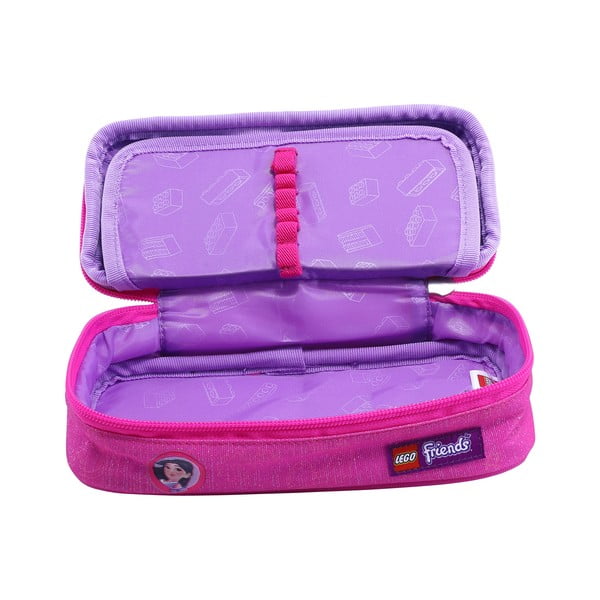 Penar dreptunghiular LEGO® Friends and Chico 3D, roz-image-4