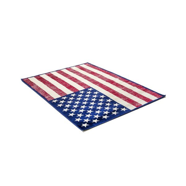 Covor cu tema drapelului american Cotex, 160 x 230 cm-image-1