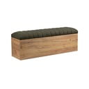 Bancă verde/în culoare naturală Oceane – Bobochic Paris