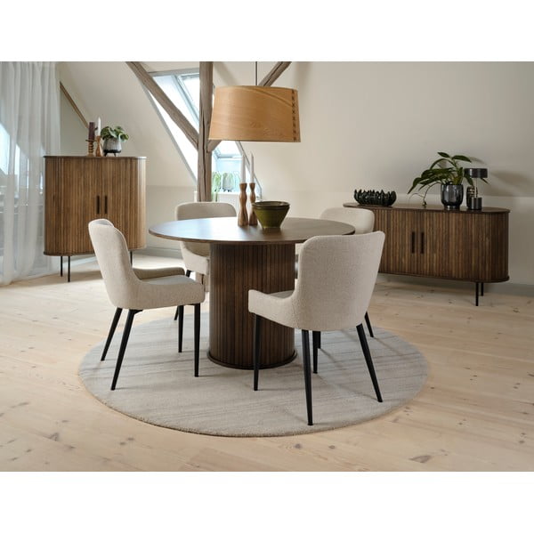 Scaun de dining alb Ontario – Unique Furniture-image-1