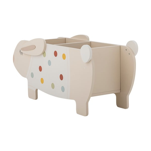 Bibliotecă de copii crem 87x38x32 cm Villja – Bloomingville Mini-image-3