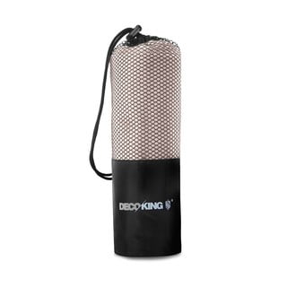 Prosop cu uscare rapidă DecoKing EKEA, 60 x 120 cm, roz