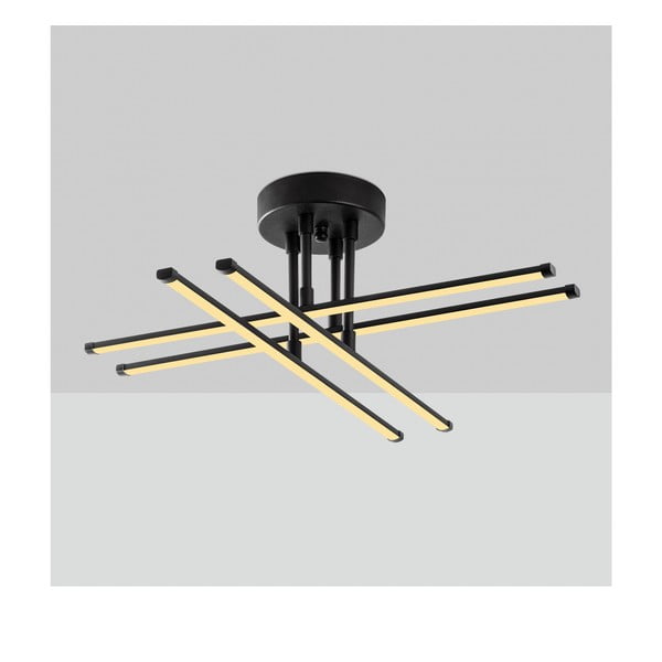 Plafonieră neagră LED Exhaust – Opviq lights-image-2