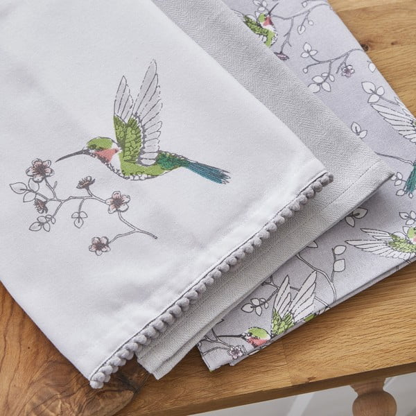 Set cu prosoape, șorț și mănușă de bucătărie 5 buc. Hummingbirds – Cooksmart ®-image-4