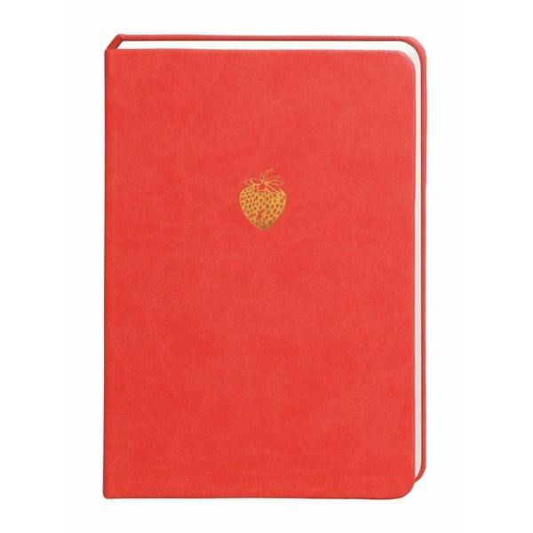Agendă Portico Designs, 300 file, roșu