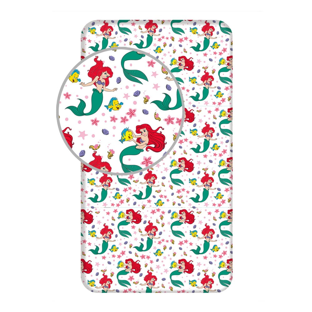 Cearceaf pentru copii din bumbac cu elastic 90x200 cm Ariela &quot;Friends&quot; – Jerry Fabrics