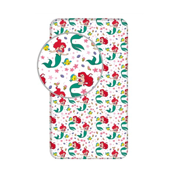 Cearceaf pentru copii din bumbac cu elastic 90x200 cm Ariela "Friends" – Jerry Fabrics