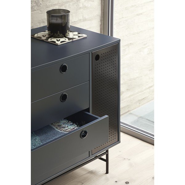 Comodă Teulat Punto, albastru închis-image-1