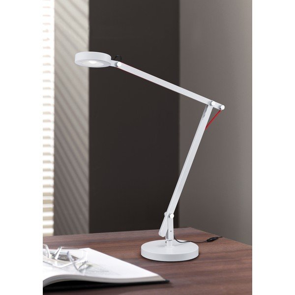Veioză albă LED cu structură flexibilă (înălțime 90 cm) Amsterdam – Trio-image-2