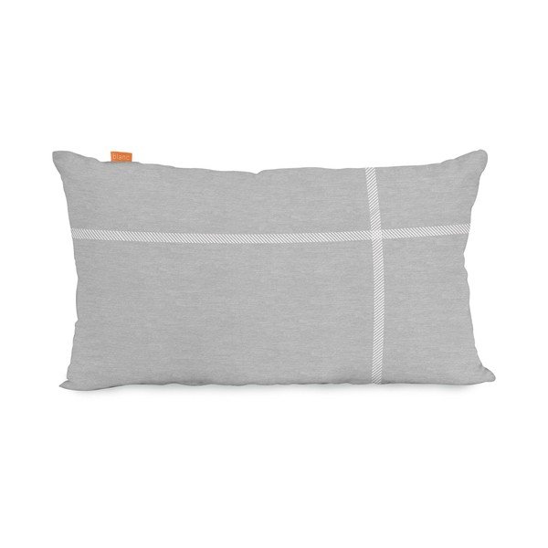 Set 2 fețe de pernă din bumbac Blanc Tartan-image-2