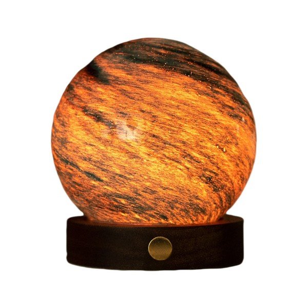 Decorațiune luminoasă maro închis/în culoare naturală închisă cu USB ø 8 cm Stellar Ocean – Gingko