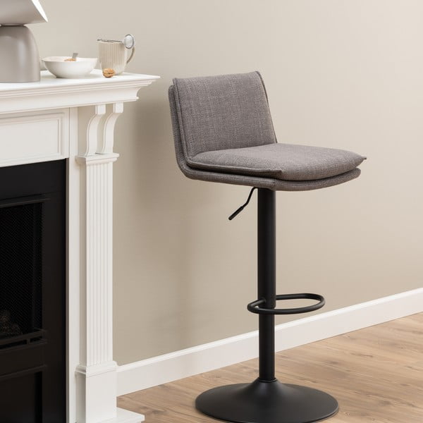 Scaune de bar gri rotative 2 buc. 107 cm Flynn – Actona-image-1