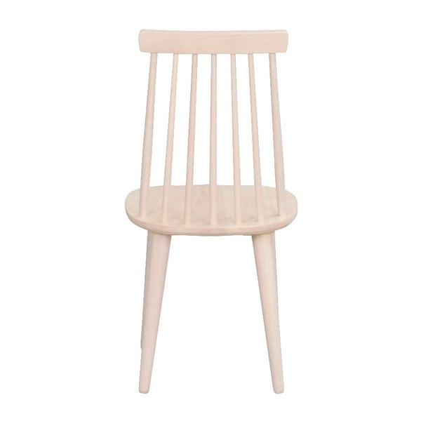 Scaun de dining din lemn de cauciuc Rowico Lotta, bej-image-2