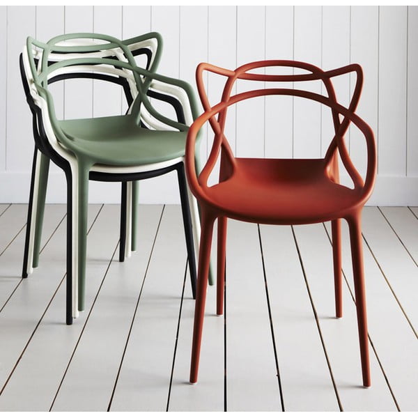 Scaun Kartell Masters, galben-image-1