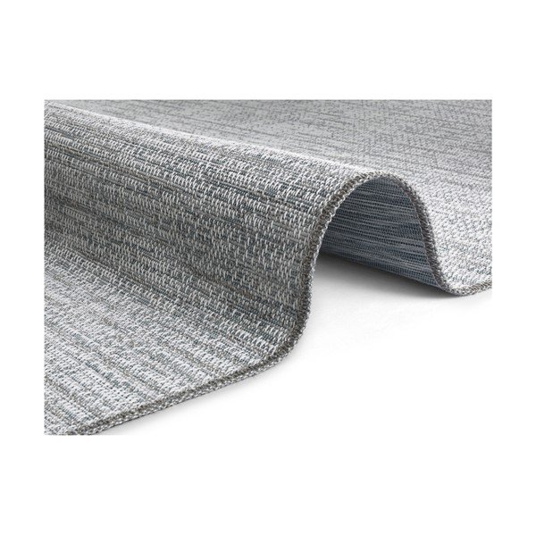 Covor adecvat și pentru exterior Elle Decoration Curious Lens, 77 x 150 cm, albastru-image-1