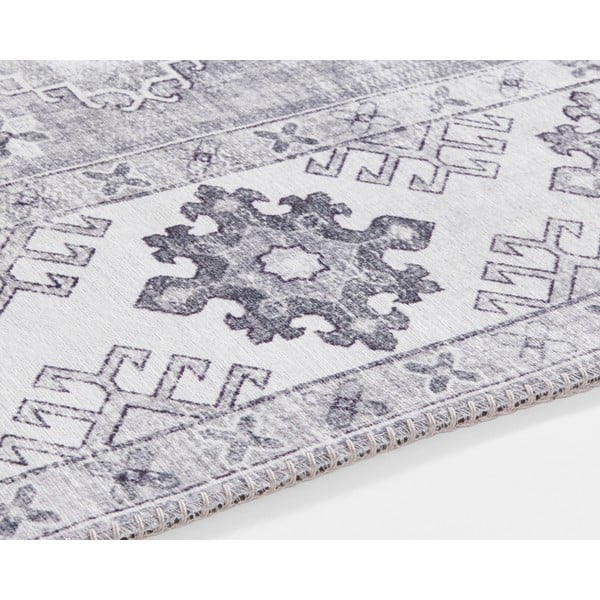 Traversă Nouristan Gratia, 80 x 200 cm, gri deschis-image-2