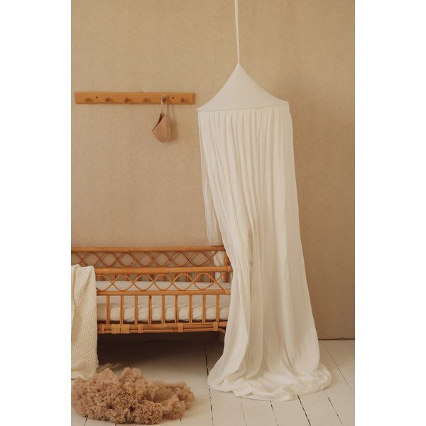 Baldachin de bumbac alb Cream - Moi Mili-image-3