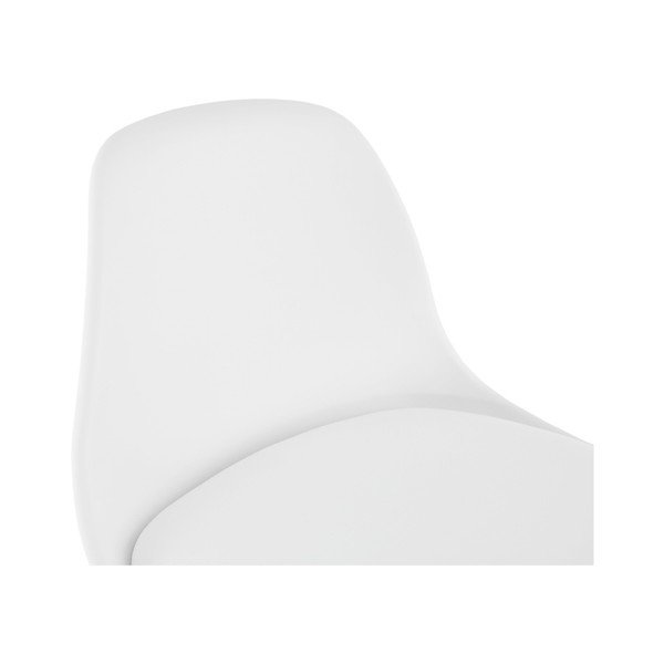 Scaun de bar Kokoon Anau, înălțime 74 cm, alb-image-1