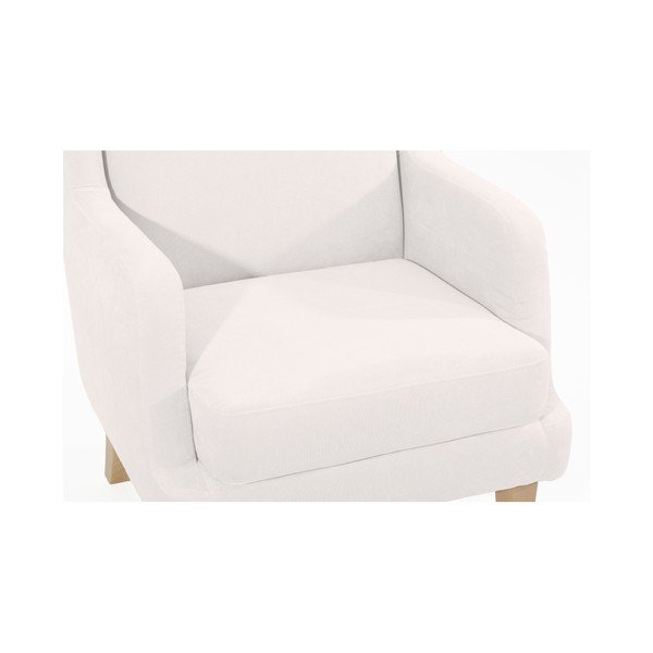 Fotoliu Max Winzer Bennet Suede, crem-image-2
