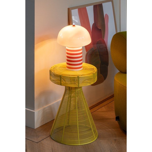 Măsuță auxiliară rotundă din metal ø 30,5 cm Cuerda Corcho – Leitmotiv-image-4