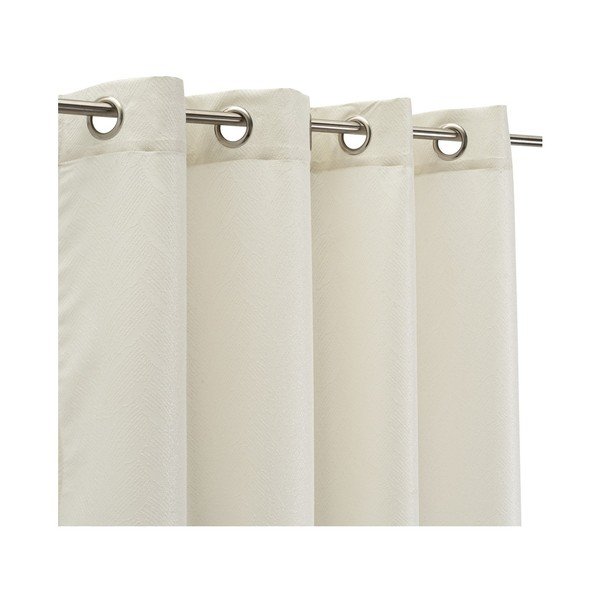 Draperie bej-aurie din jacquard 140x260 cm Lluvia – Casa Selección-image-2