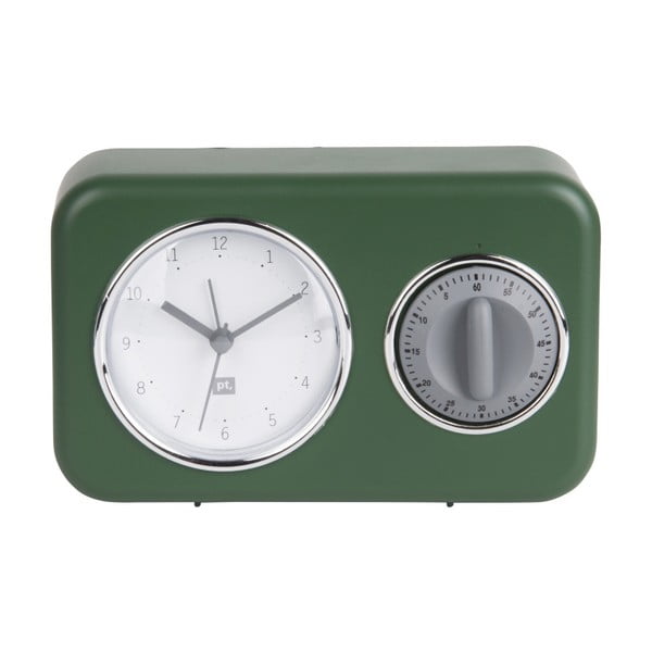 Ceas cu timer de bucătărie PT LIVING Nostalgia, verde-image-1