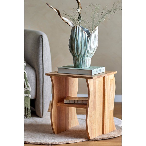 Scaun   din lemn de arbore de cauciuc Bark – Bloomingville-image-1