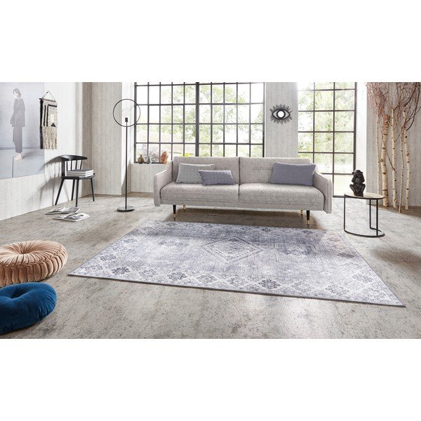 Covor Nouristan Gratia, 160 x 230 cm, gri deschis-image-2