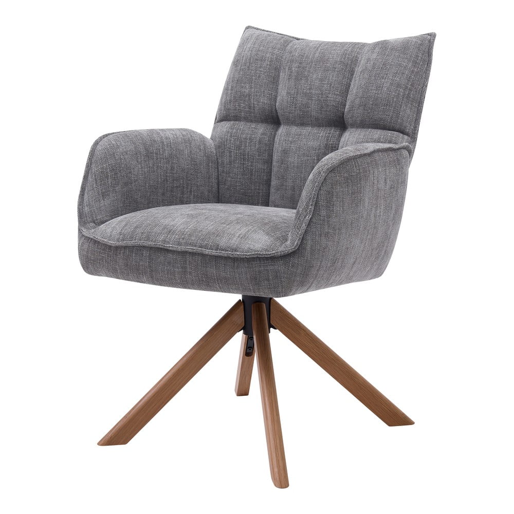 Scaune de dining gri 2 buc. Marilla – Unique Furniture
