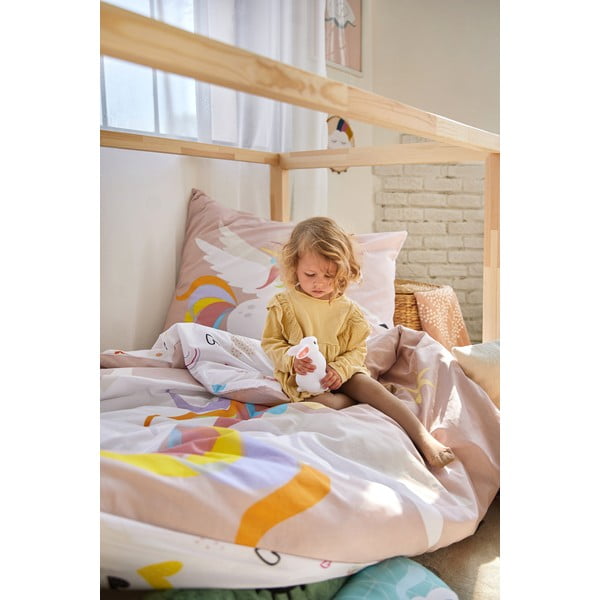 Lenjerie de pat pentru copii din bumbac  140x200 cm Unicorn – Bonami Selection-image-2