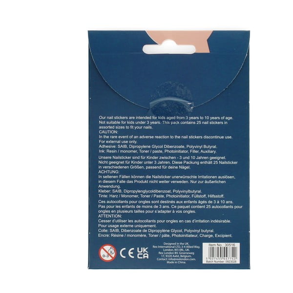 Set creativ Cosmic Love – Nail stickers – Rex London-image-3