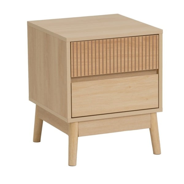Noptieră în culoare naturală Iona – Casa Selección