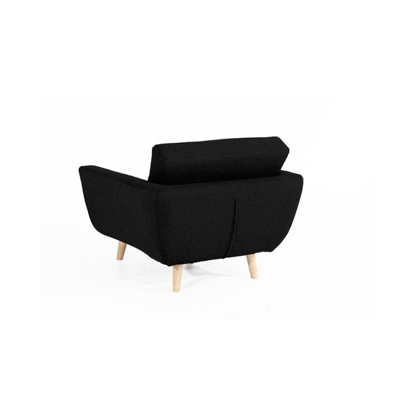 Fotoliu Max Winzer Melvin, negru-image-2