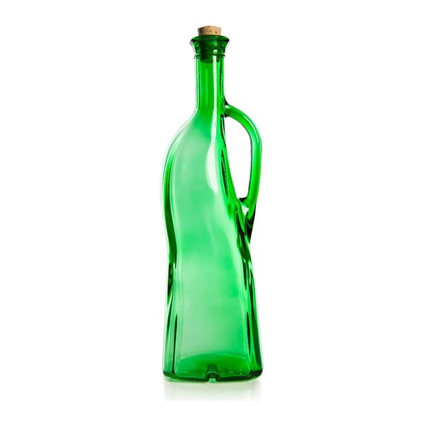 Sticlă pentru ulei Cork, 750 ml, verde