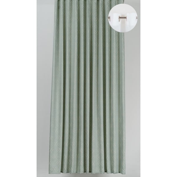 Draperie verde-mentă 135x260 cm Sesimbra – Mendola Fabrics